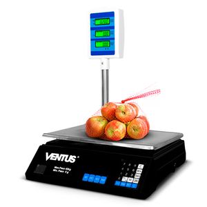 Balanza Digital con Torre 40kg Ventus B-40T 340x320x460mm