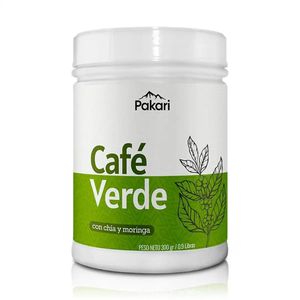 Café Verde con Chía y Moringa PAKARI (300g)