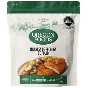 Milanesa de Pechuga de Pollo OREGAN FOODS Bolsa 4un
