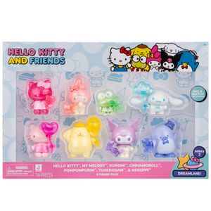 Pack X8 Figuras Hello ty And Friends HELLO KITTY