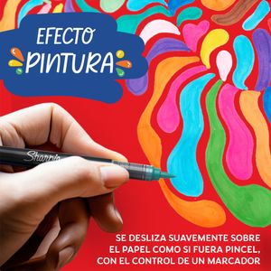 Marcador Creativo Pta Pincel T5 SHARPIE