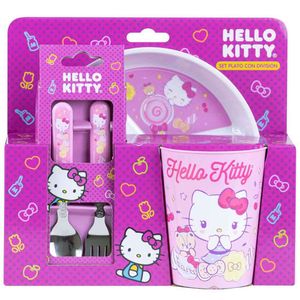 Set Plato con division Hello Kitty SCOOL