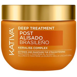 Tratamiento Capilar KATIVA Post Alisado Brasileño Frasco 300ml