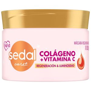 Máscara Capilar SEDAL Tratamiento Colágeno y Vitamina C Pote 300g