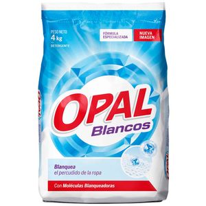 Detergente OPAL Blancos Bolsa 4kg