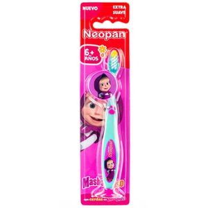 Cepillo de Dientes NEOPAN Masha y el Oso +6 Años Blister 1un
