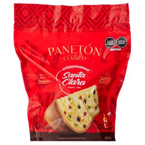 Panetón SANTA CLARA Bolsa 750g