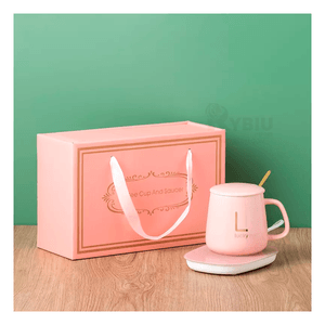 Calentador Funcional de Tazas en Color Rosado Y+Agendita