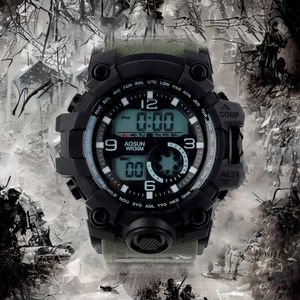 Reloj Digital Invicta AC435-004 X Digitex Color Negro y Verde Para Hombre