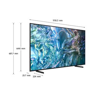 Televisor Samsung QLED Tizen OS Smart Tv 50 4K QN50Q60DAGXPE + Rack Giratorio