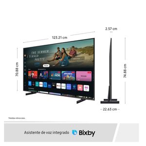 Televisor Samsung LED Smart TV 55 Crystal UHD 4K- UN55DU8000GXPE