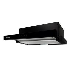 Campana Extractora de 60cm Sole TURE83BLKCOV3 Negro