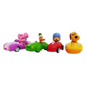Juguete Set de Vehículos Pocoyo y sus Amigos 4pcs