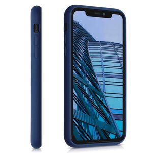 Case Silicona Para iPhone 16 Azul