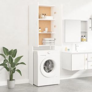 Mueble Para Lavanderia Moderno Shiki Blanco R&R Muebles