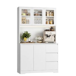 Alacena Moderna de Cocina TU MESITA Michell en Melamina 18mm color Blanco