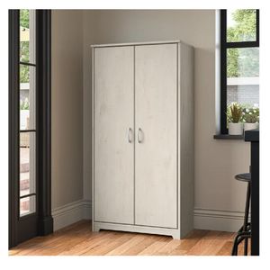 Despensa de Cocina TU MESITA Chester en Melamina 18mm color Gris Claro 2 puertas