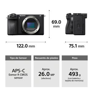 Cámara Profesional Alpha A6700 Premium Apsc 4k ILCE6700