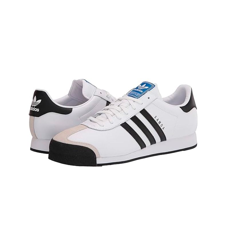 Zapatillas Adidas Samoa Original Punta Gamuza Color Blanco Para Hombre Sanllo Real Plaza