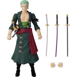 Zoro Anime Heroes One Piece articulado con accesorios.