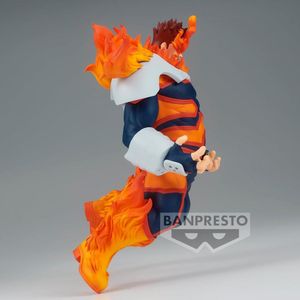 Figura Endeavor vol. 3, Banpresto, My Hero Academia, diseño esculpido a mano.