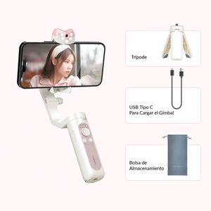 Estabilizador Gimbal Hohem iSteady V2S con Luz de Relleno Blanco