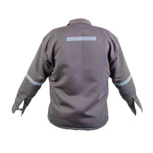 Camisa de Trabajo Drill Tec Plomo Naranja Werken - Talla XL