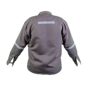 Camisa de Trabajo Drill Tec Plomo Naranja Werken - Talla M