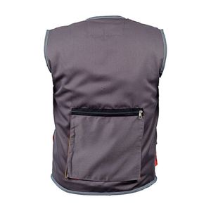 Chaleco de Trabajo Drill Ingeniero Multibolsillo Plomo-naranja Werken - Talla L