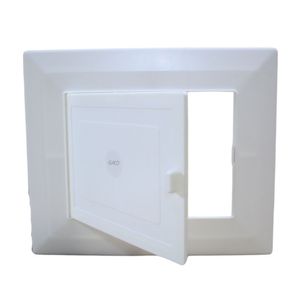 Tapa de Registro Galo Adhesiva Abs 30x25cm Blanco