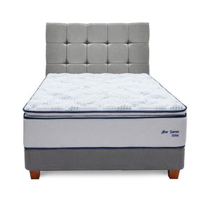 Dormitorio Americano Gris Plata New Ozono 2 Plazas