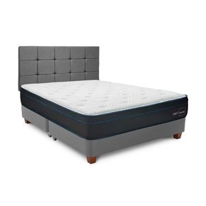 Dormitorio Americano Gris Plata Gravity Queen
