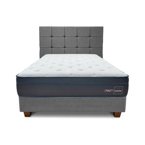 Dormitorio Americano Gris Plata Gravity Queen
