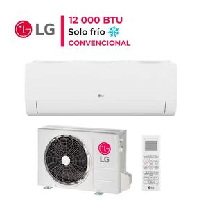 Aire Acondicionado LG Split De 12,000 BTU/H Convencional Frío Solo