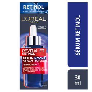 Pack Loreal Paris Serum Retinol + Protector Solar Uv Defender Anti Brillo