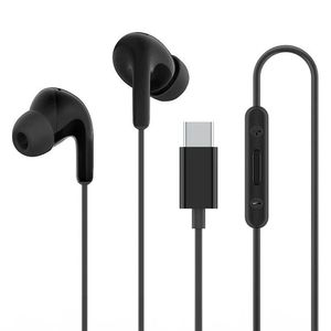Audifonos con Cable Xiaomi Tipo C Earphones Manos Libres Negro