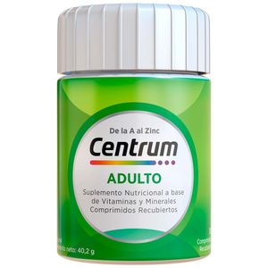 Suplemento CENTRUM Multivitáminico Adulto 30un
