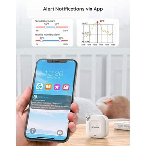 Govee Termómetro higrómetro Bluetooth con almacenamiento de datos