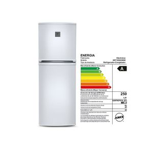 Refrigeradora electrolux ERT18G2HNW 138L frost 2 puertas blanco