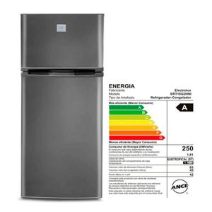 Refrigeradora Electrolux ERT18G2HNI frost top mount 138 litros