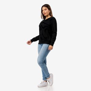 Sueter Polera de Cashemira Color Negro para Mujer