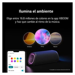 PARLANTE LG XBOOM GO SOUND BOOST GRIS - XG5QGR