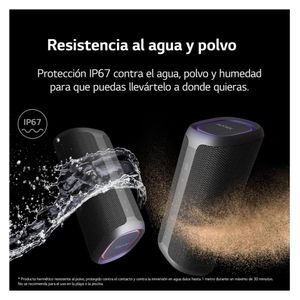 PARLANTE LG XBOOM GO SOUND BOOST GRIS - XG5QGR