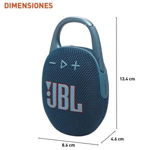 Parlante Bluetooth JBL Clip 5 Azul