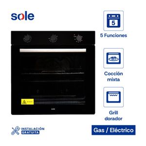 Horno Empotrable Sole Mix Classic GLP 73L