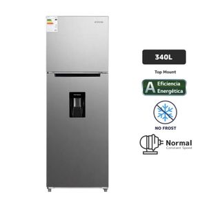 Refrigeradora Tm 340 litros Vcm Inox Blackline