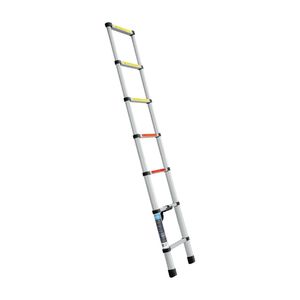 Escalera Telescopica Truper 7 Pasos Aluminio
