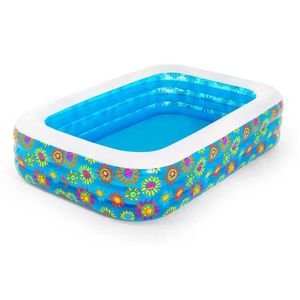 Piscina Floral Feliz 229x152x56cm-Bestway-54120-Multicolor