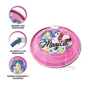 Piscina con Diseño Premium en Color Rosado Y+Regalo Agendita