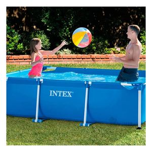 Piscina Grande en Larga en Celeste Y+Regalo Agendita